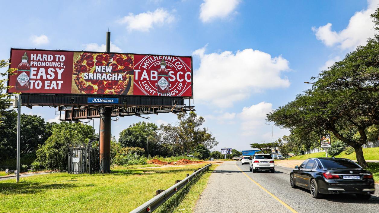 JCDecaux South Africa Tabasco Campaign 