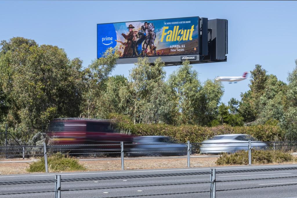 Fallout | Multiformat Campaign | April 2024 | JCDecaux Australia