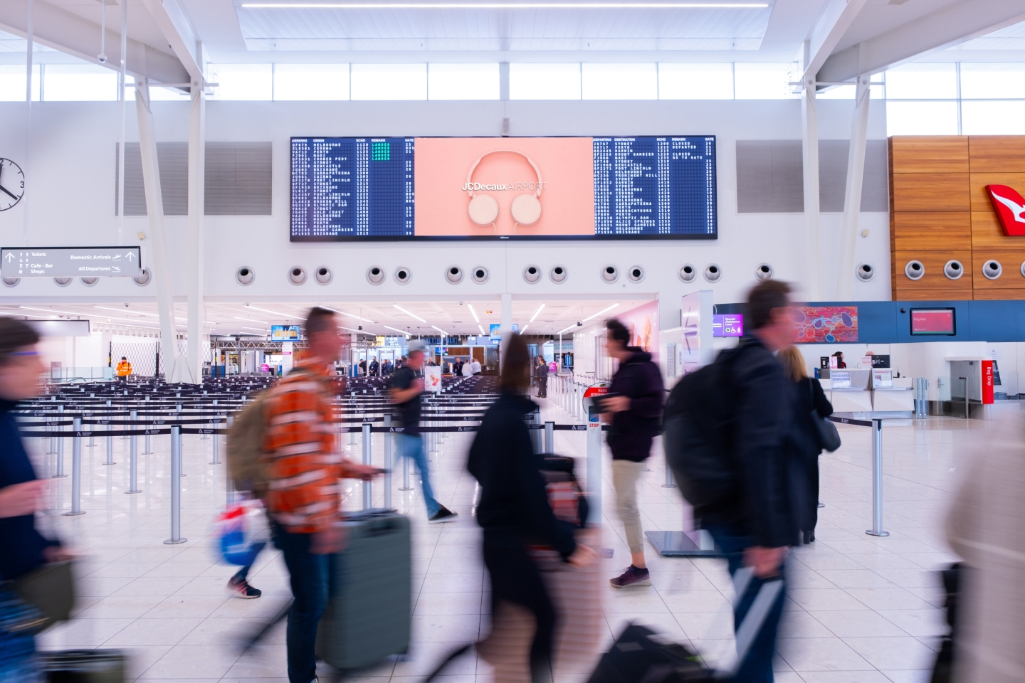 JCDecaux airport advertising Adelaide Australia