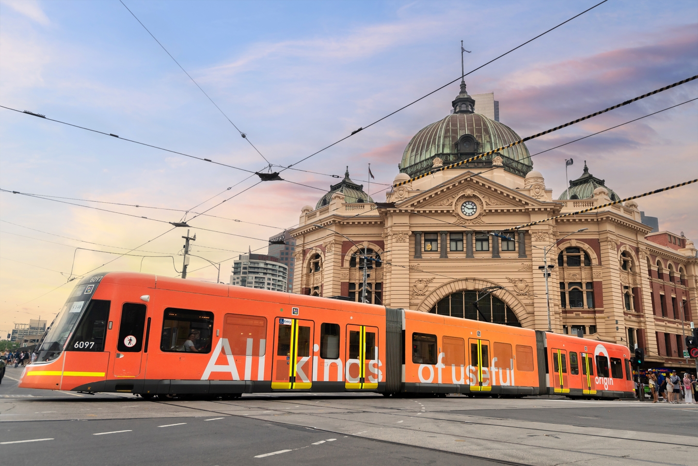 JCDecaux Australia tram advertising in Melbourne Ultratram