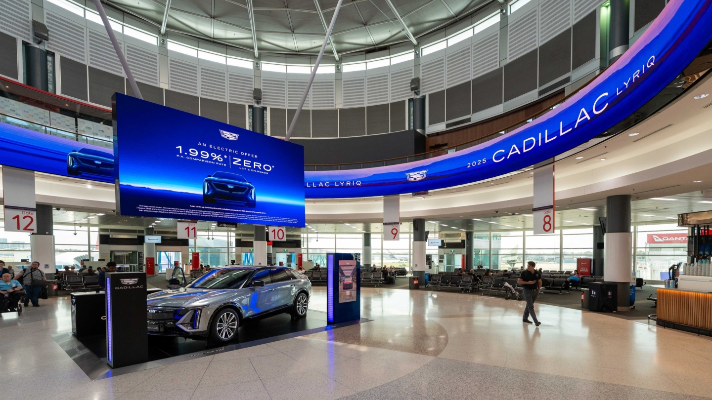 JCDecaux Australia airport activations