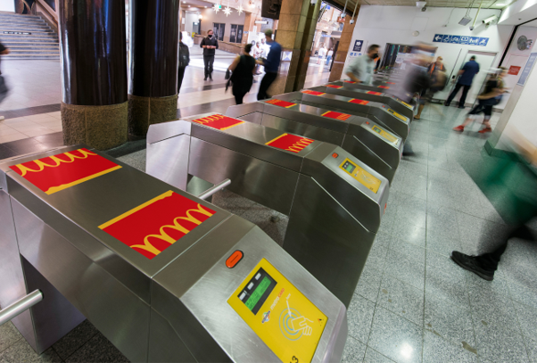 Adelaide train station advertising with jcdecaux australia
