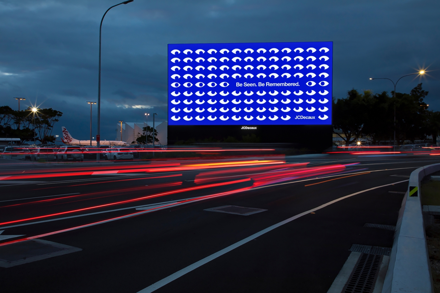 jcdecaux australia airport large billboard advertising