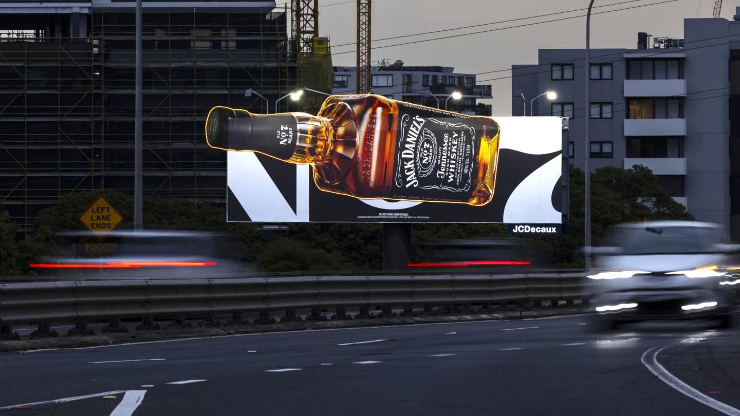 JCDecaux Australia creative brand advertising billboard