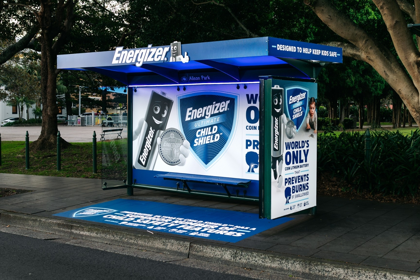 JCDecaux Australia creative solutions brand advertising bus shelter immersive experience