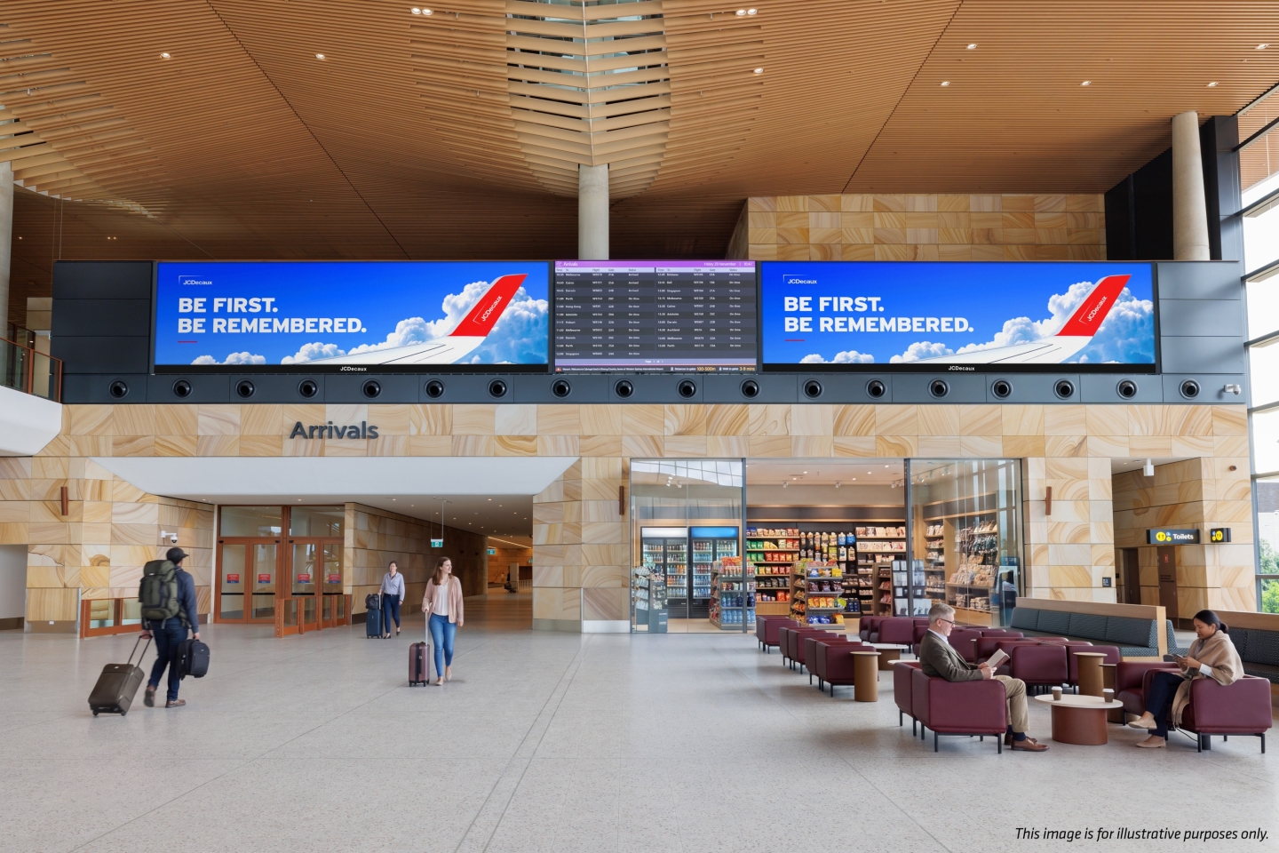 Jcdecaux western sydney international airport advertising