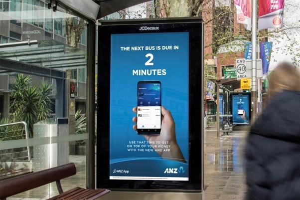 JCDecaux Australia dynamic digital advertising options live updates screens