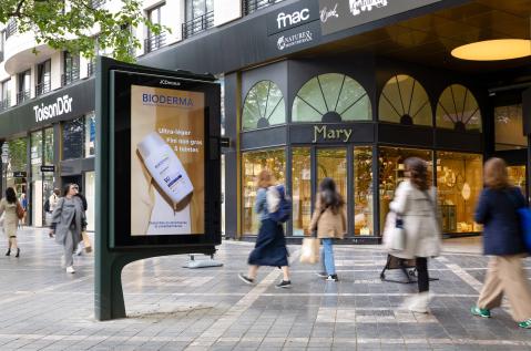 Het perfecte gebruik van pDOOH in realtime met de case BIODERMA