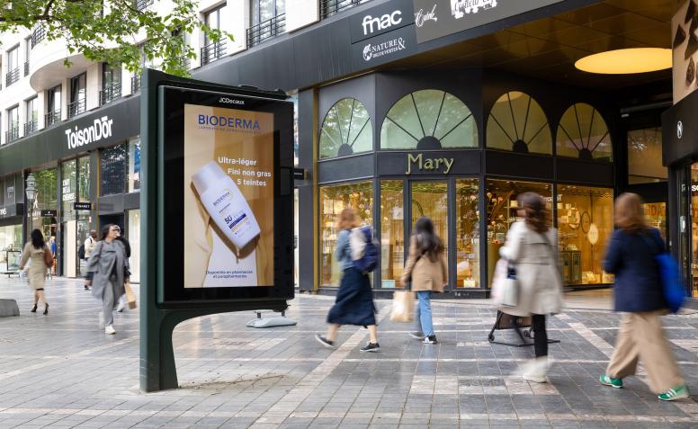 Het perfecte gebruik van pDOOH in realtime met de case BIODERMA