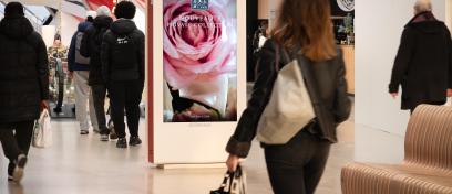 DOOH - Centre commercial - Mediacité Liège -  Parfum