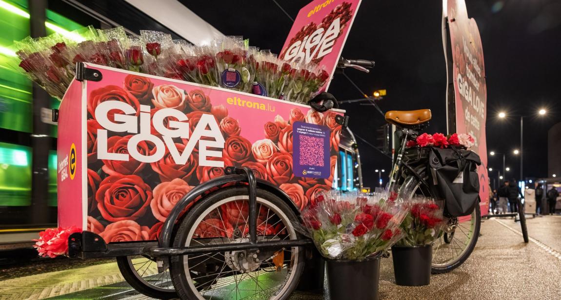 Saint Valentin - Eltrona - Giga Love - JCDecaux Luxembourg - 2026 