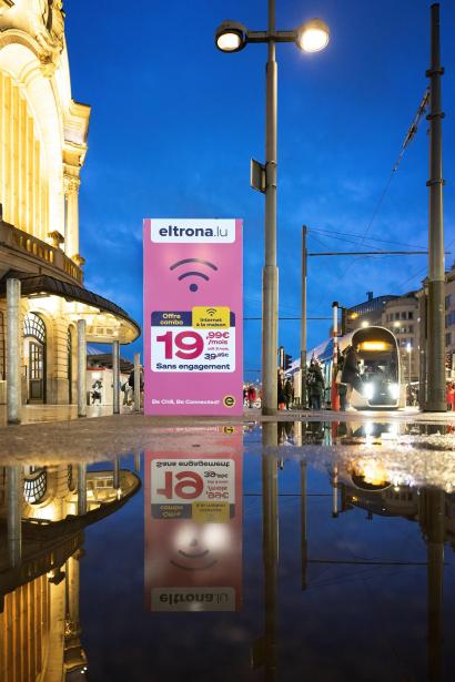 Saint Valentin - Eltrona - Giga Love - JCDecaux Luxembourg - 2026 