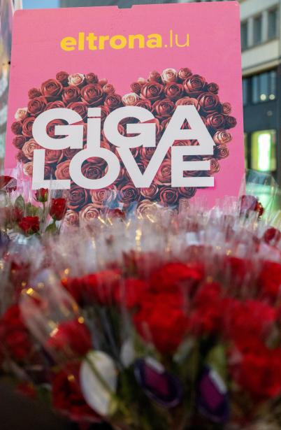 Saint Valentin - Eltrona - Giga Love - JCDecaux Luxembourg - 2026 