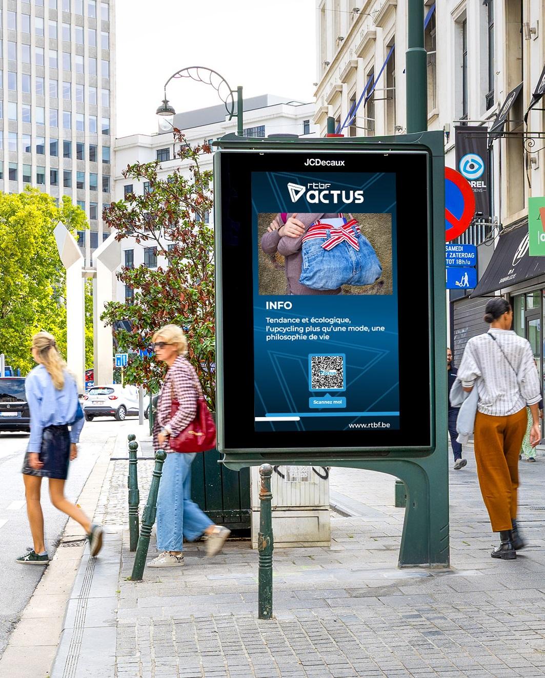JCDecaux et la RTBF enrichissent l’expérience urbaine francophone - JCDecaux en de RTBF verrijken de Franstalige stedelijke ervaring