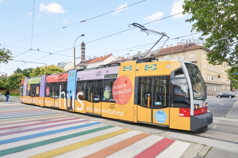 Gewista - Vienna Tram Ikea 