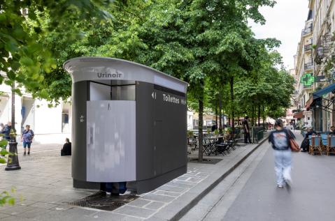 World Toilet Day - Self-cleaning public toilets - Paris - JCDecaux