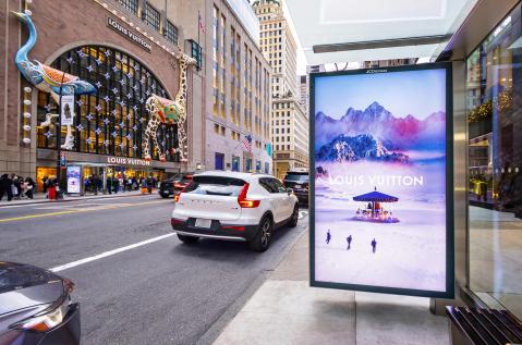 Louis Vuitton - New-York - Bus Shelter - JCDecaux