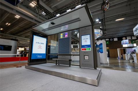 Le Bus Shelter created by JCDecaux for Vivatech 2026