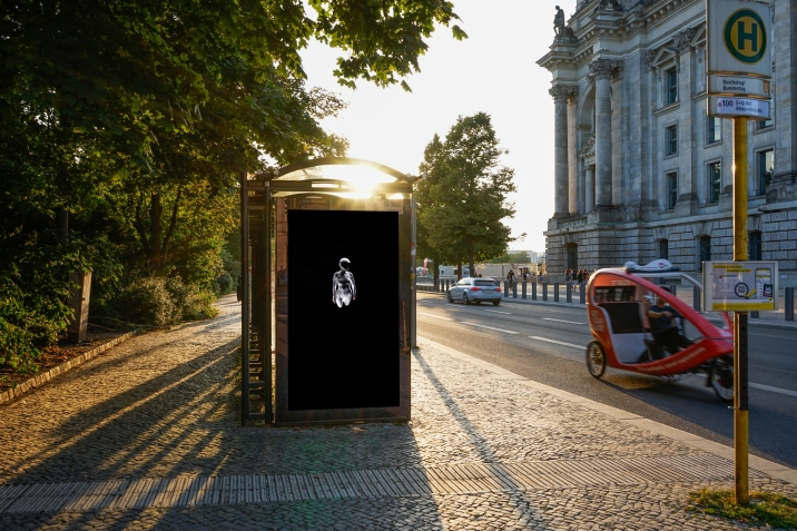 A DOOH EXPLORATION Wall bus shelter in Berlin
