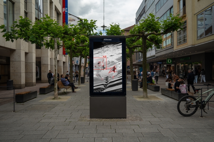 A DOOH EXPLORATION CIP by Wall in Saarbrücken 