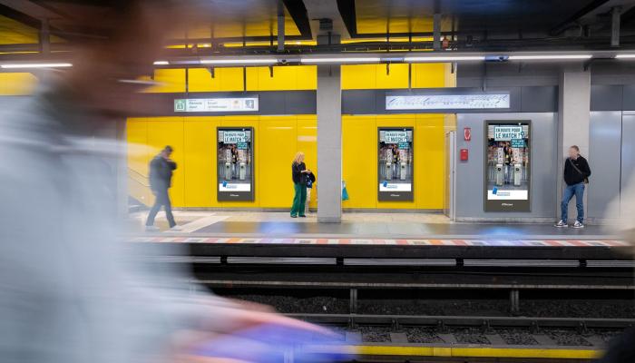 JCDecaux renouvelle son contrat exclusif pour la publicité dans les transports bruxellois