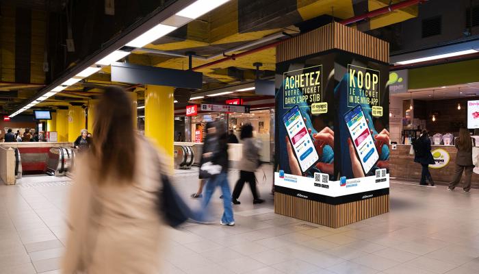 JCDecaux präsentiert Stadtmöbel und Werbelösungen in Brüssel