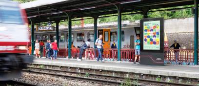 Advertising contract for stations across the Grand Duchy of Luxembourg with a 100% digital offering - JCDecaux