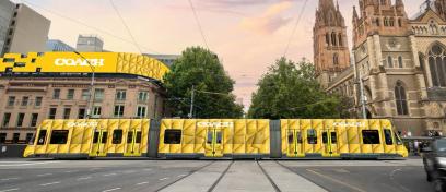 Contrat publicitaire Yarra Trams - Melbourne - JCDecaux
