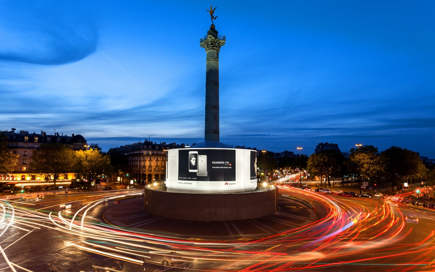 Huawei, France Paris JCDecaux 2017