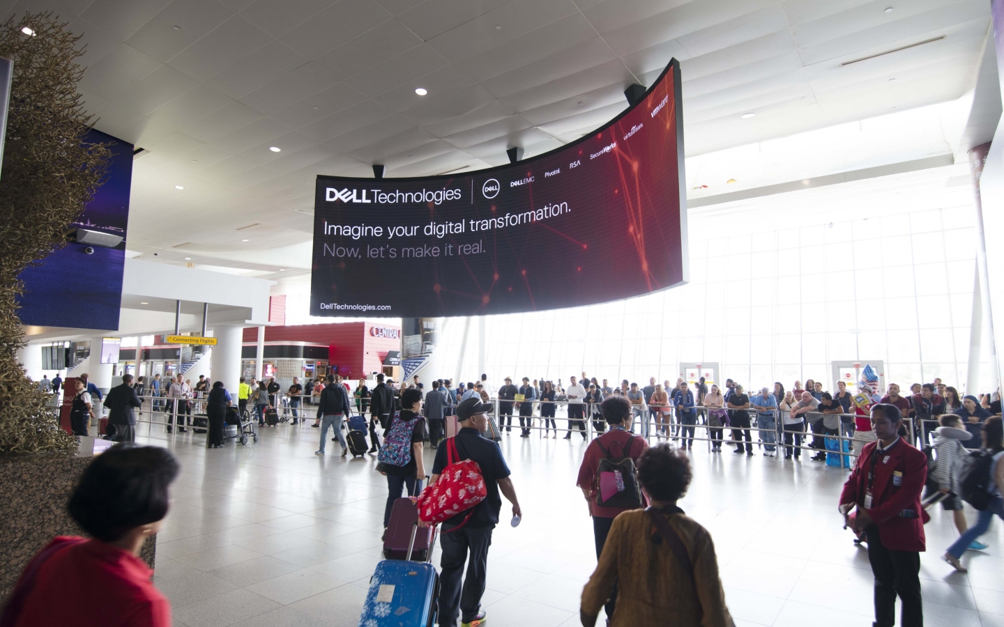 Dell technologies, JCDecaux USA, AIR, JFK, 2017-09