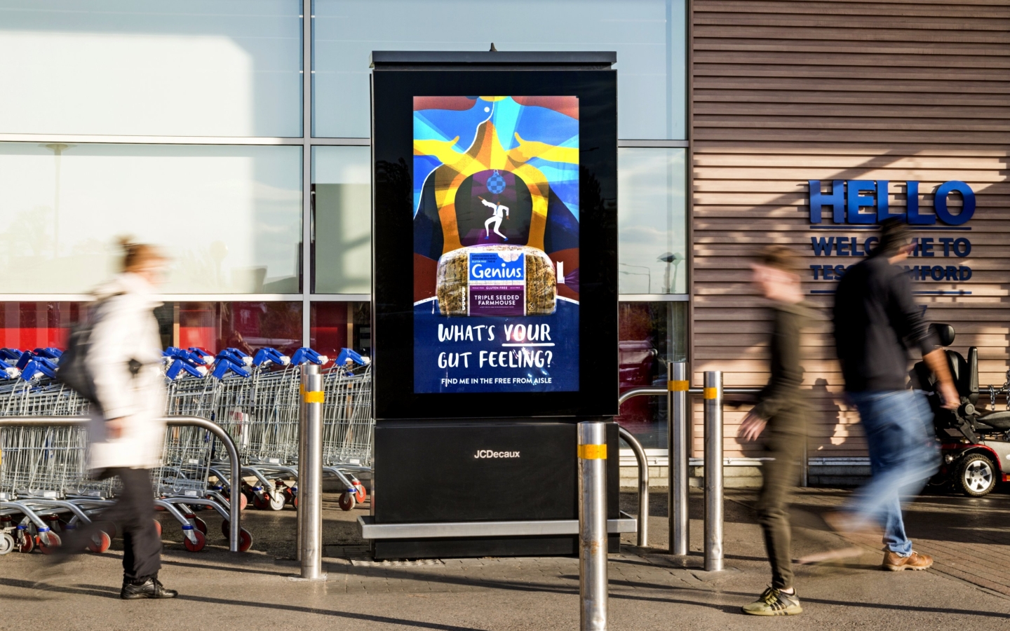 Genius Tesco JCDecaux UK