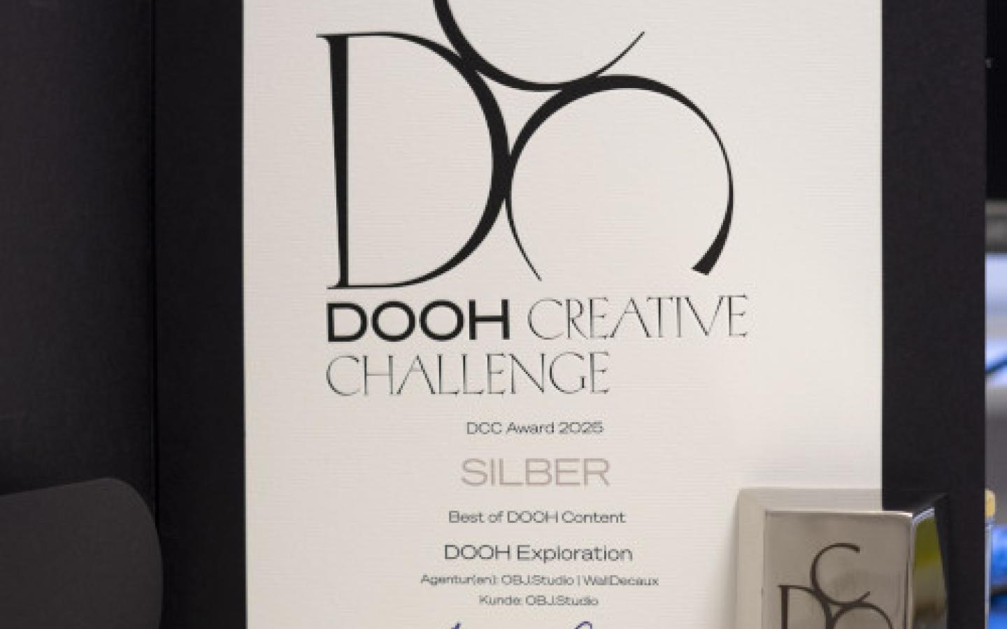 Silver Price for WallDecaux with DOOH Creative Challenge