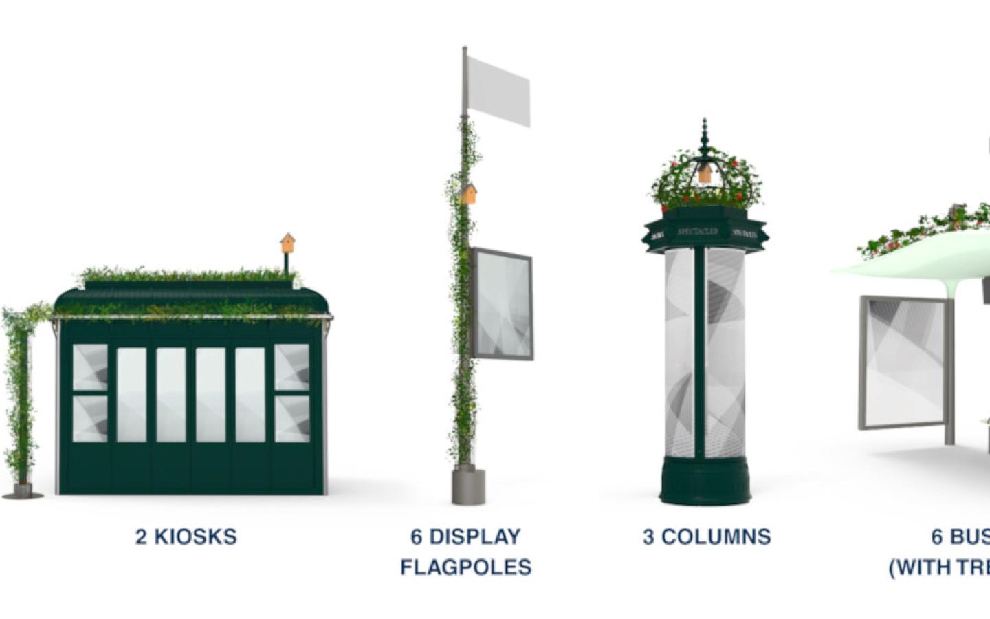 biodiversité paris JCDecaux mobilier urbain 