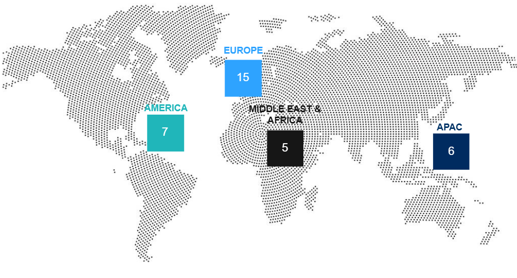 Programmatic - Map Countries - JCDecaux