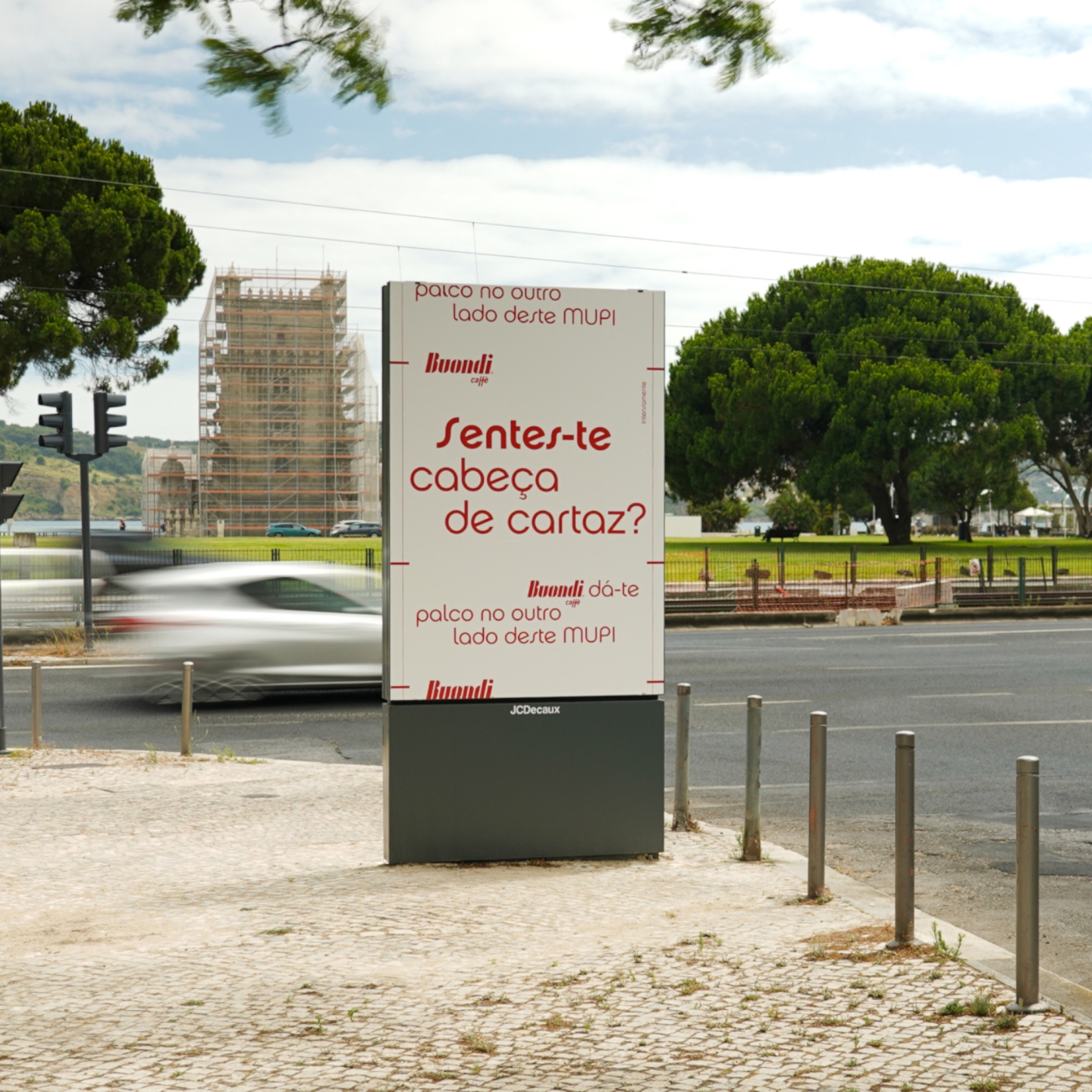 JCDecaux's CIP in partnership with Buondi Caffè for Nos Alive Festival in Portugal