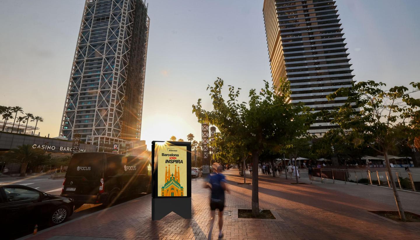 MUPI Digital - Mobilier urbain publicitaire à Barcelone - JCDecaux