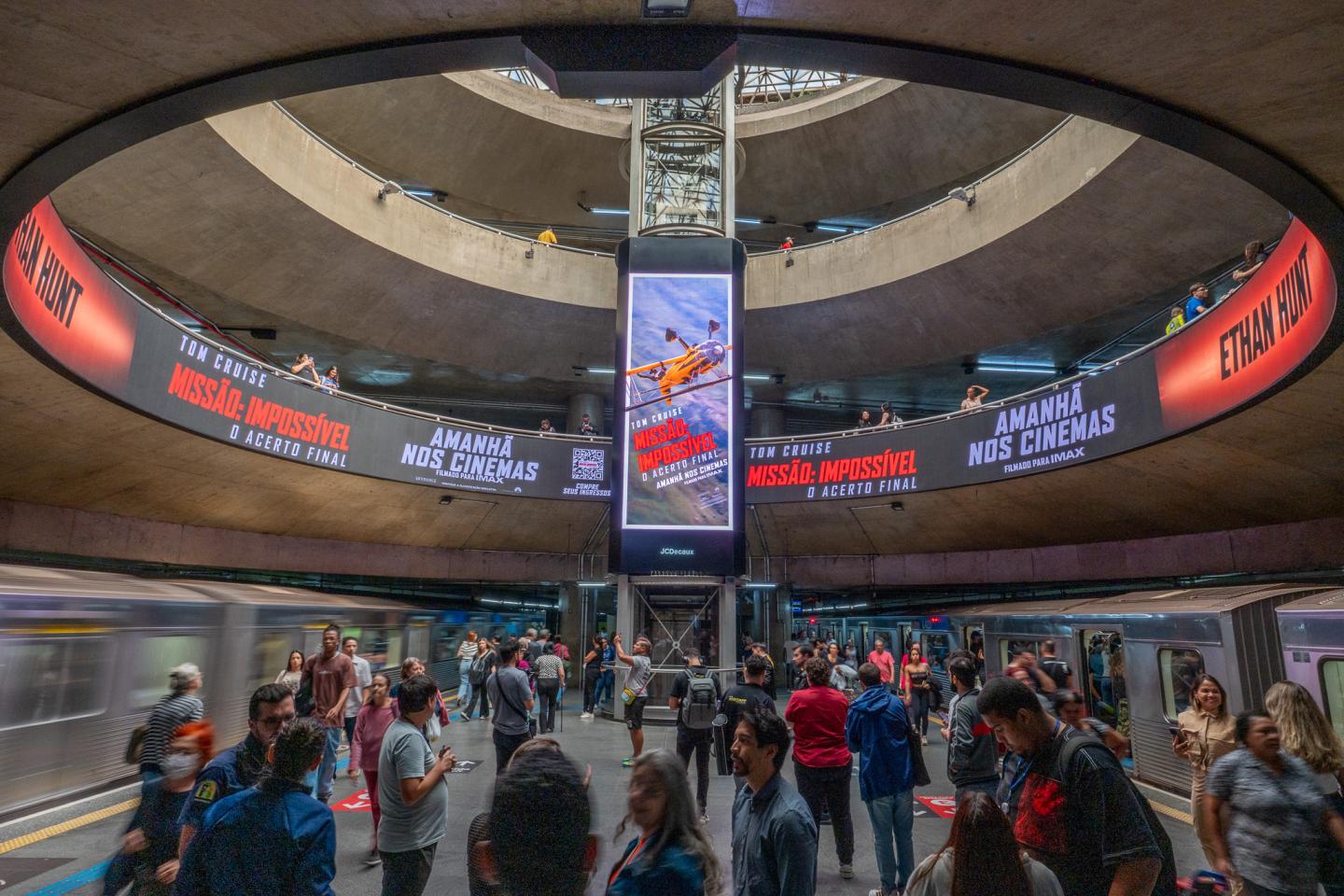 JCDecaux strengthens leadership in São Paulo Metro