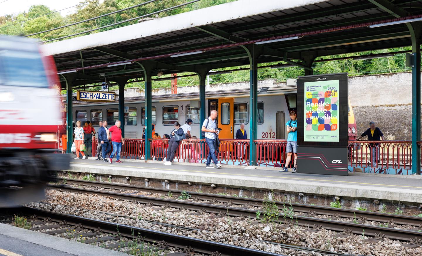 Advertising contract for stations across the Grand Duchy of Luxembourg with a 100% digital offering - JCDecaux