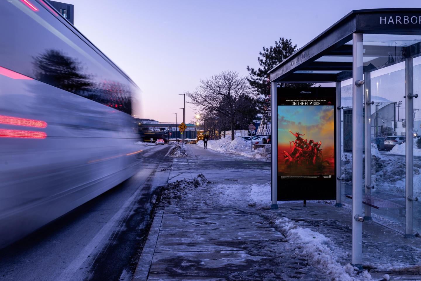 Ruby Okoro, Sonnet of the Fiery Tide, 2025. Photo: Olivia Moon Photography, Courtesy of Public Art Fund, NY