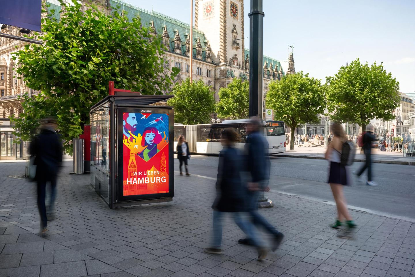 JCDecaux renews its landmark advertising contract with Hamburg for 15 years