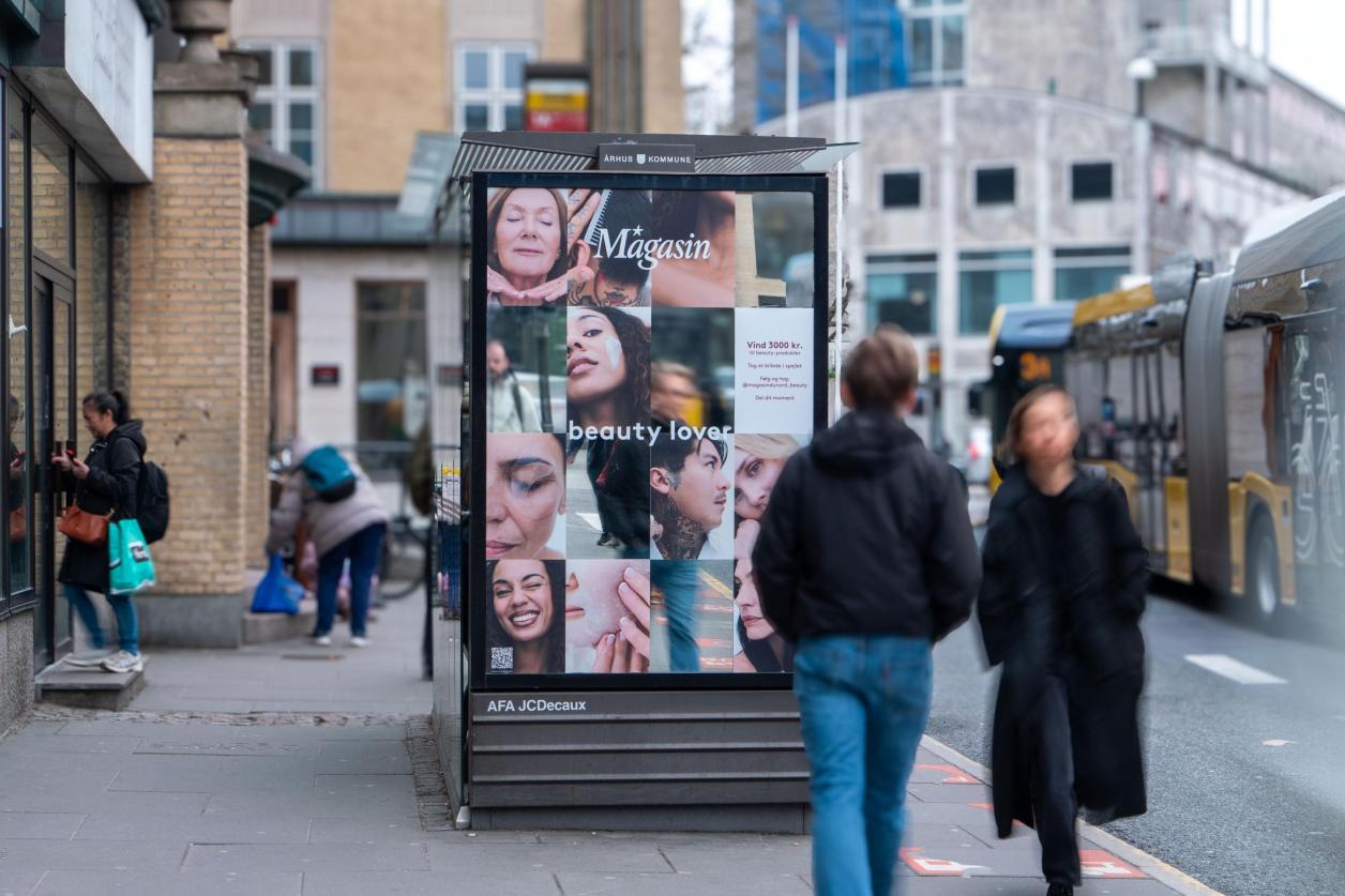 AFA Decaux – Magasin – Spejlkampagne