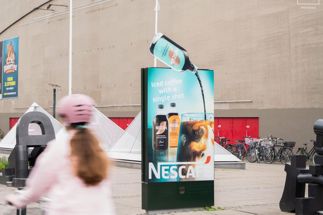 AFA Decaux – Nescafé – Fuldplade