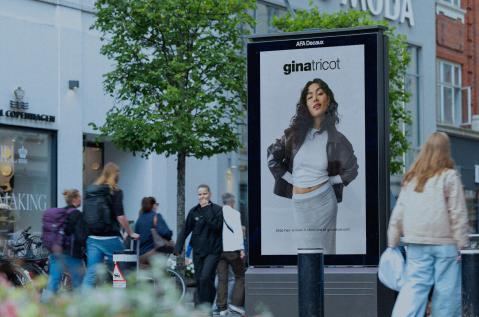 AFA Decaux - Digital Aarhus - Gina Tricot