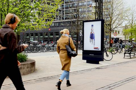 AFA Decaux - Copenhagen - Abribus - 1664 Blanc