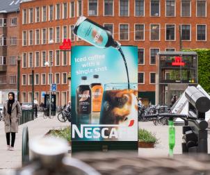 AFA Decaux – Nescafé – Fuldplade