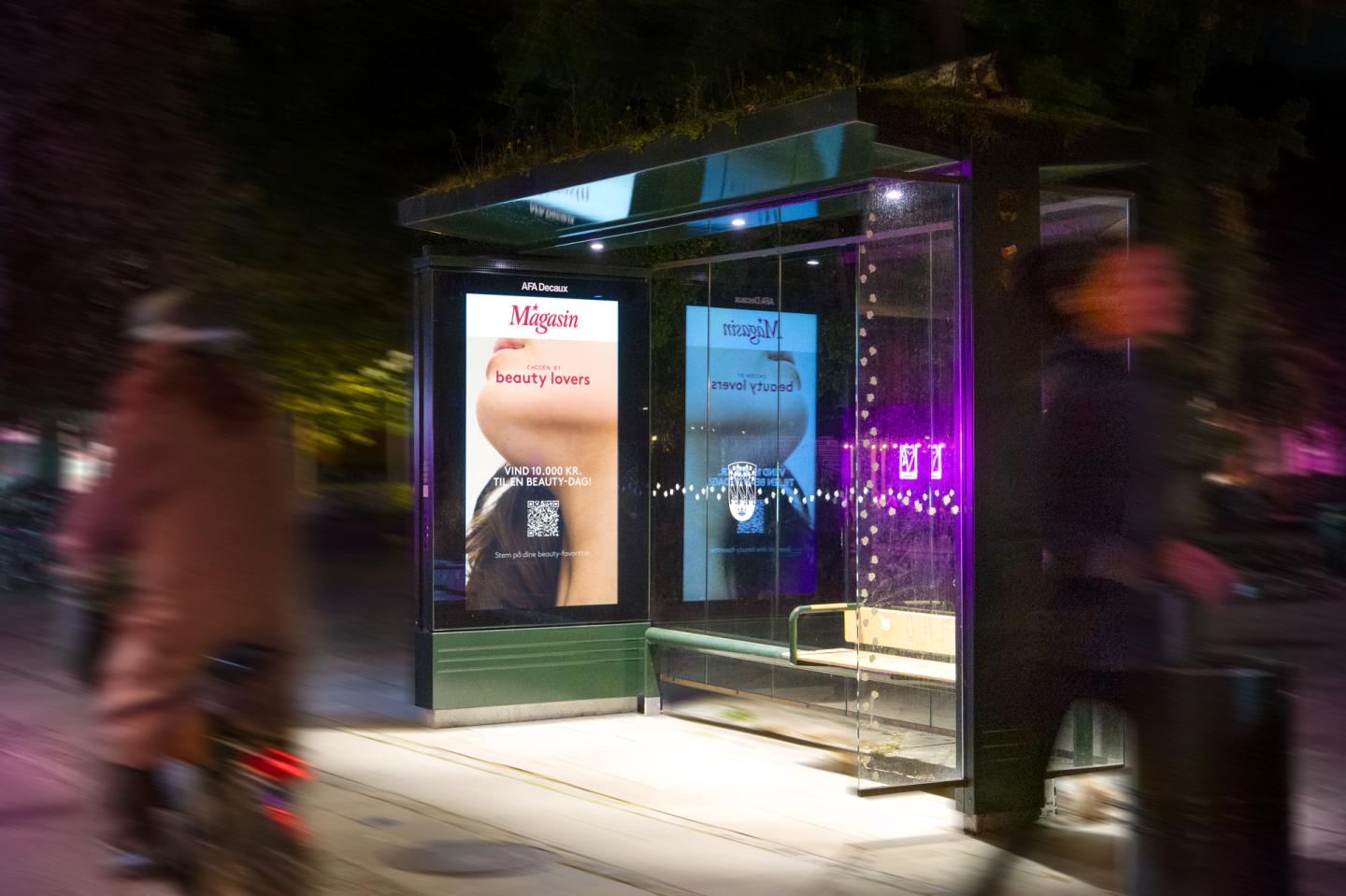 AFA Decaux - Frederiksberg - Byudstyr - Digital - Aften