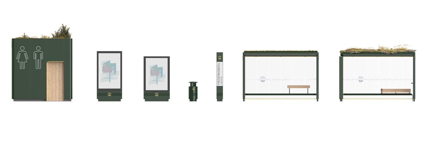 AFA Decaux – Frederiksberg – Designlinje