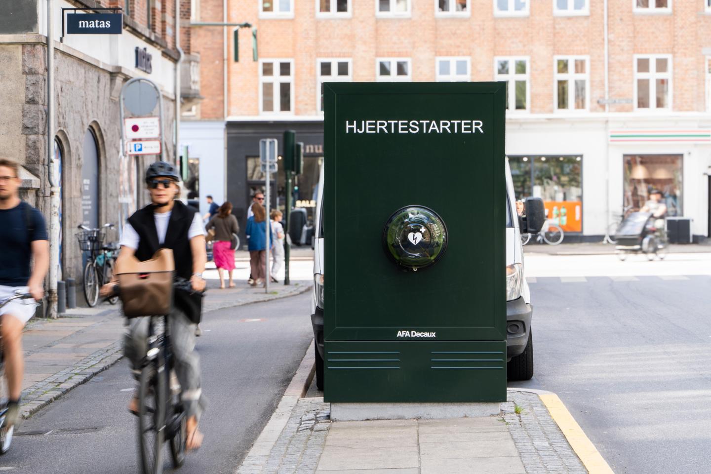 AFA Decaux - Frederiksberg - Hjertestarter
