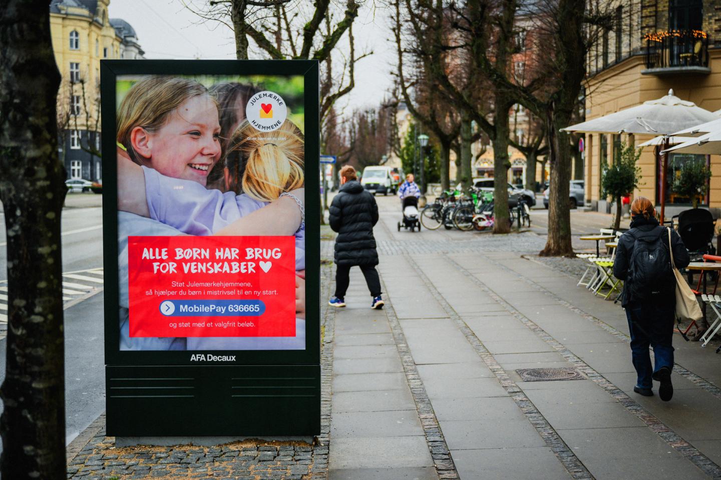 AFA Decaux – Major Causes – Julemærkefonden