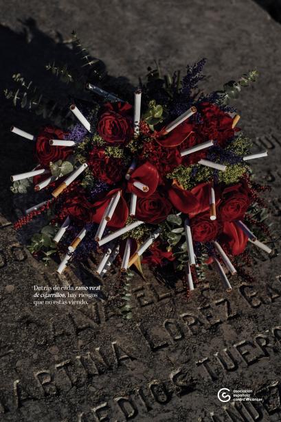 Campaña Death Bouquet para AECC